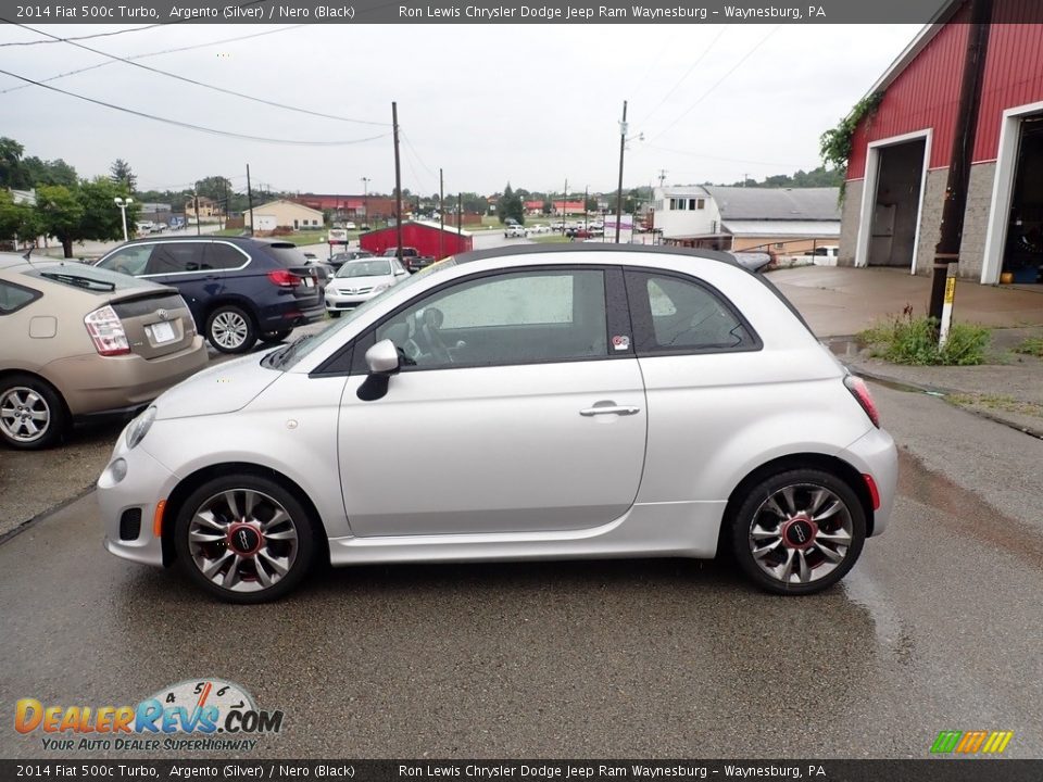 Argento (Silver) 2014 Fiat 500c Turbo Photo #3