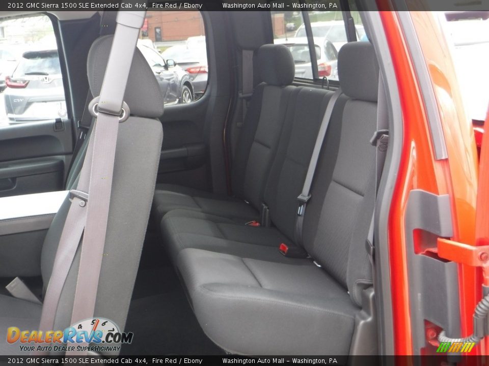 2012 GMC Sierra 1500 SLE Extended Cab 4x4 Fire Red / Ebony Photo #29