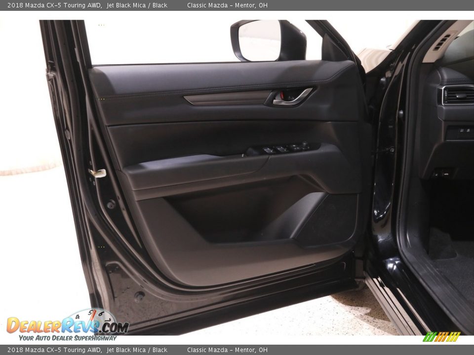 2018 Mazda CX-5 Touring AWD Jet Black Mica / Black Photo #4