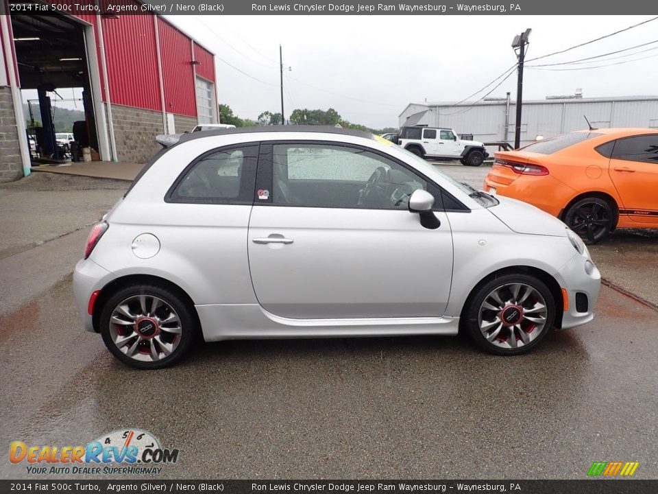 Argento (Silver) 2014 Fiat 500c Turbo Photo #7