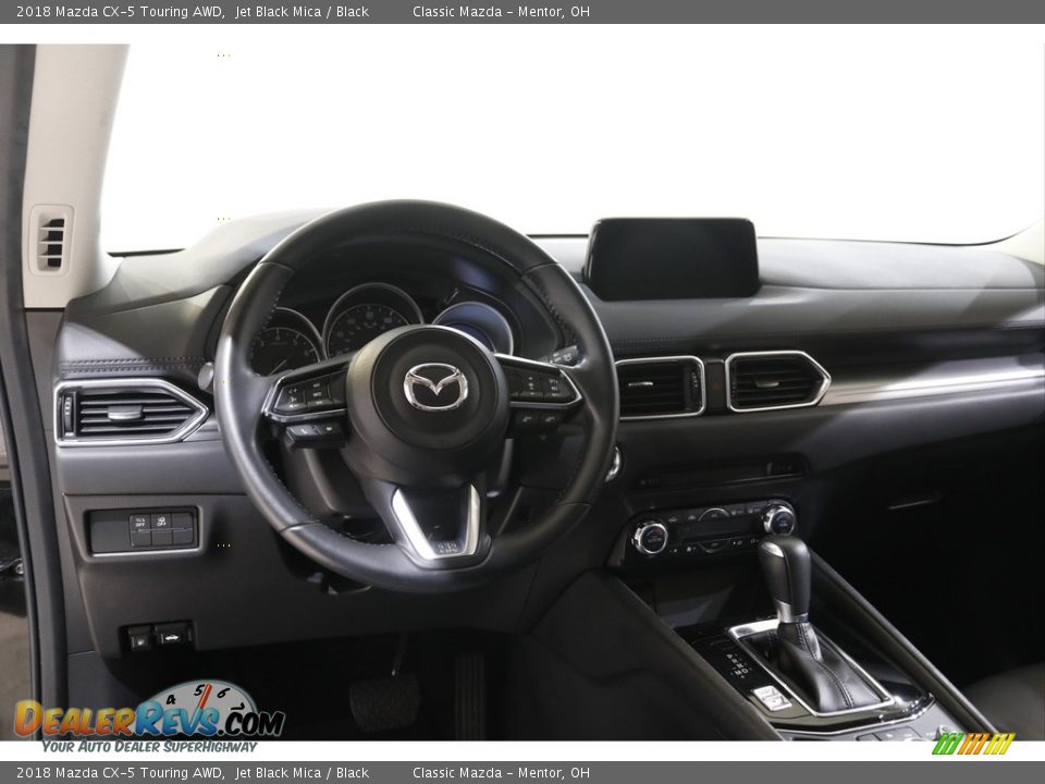2018 Mazda CX-5 Touring AWD Jet Black Mica / Black Photo #6