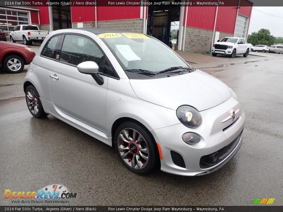 Front 3/4 View of 2014 Fiat 500c Turbo Photo #8