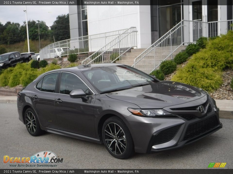 2021 Toyota Camry SE Predawn Gray Mica / Ash Photo #1