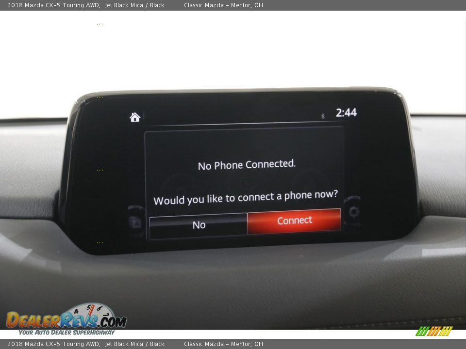 2018 Mazda CX-5 Touring AWD Jet Black Mica / Black Photo #10