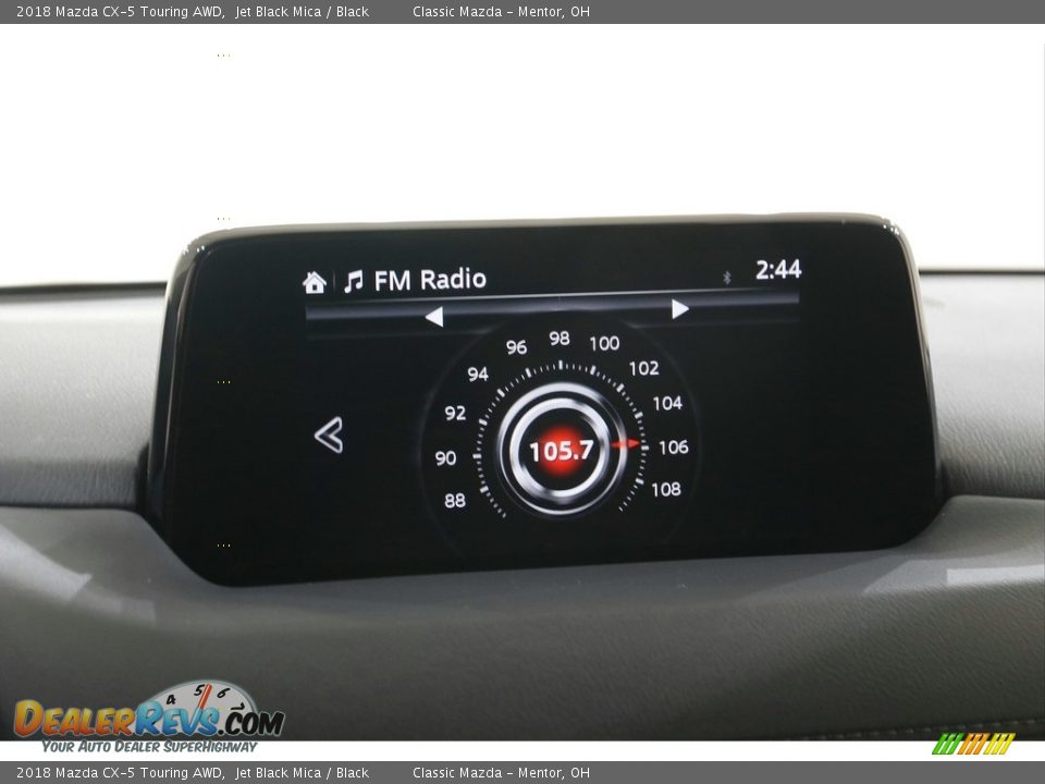 2018 Mazda CX-5 Touring AWD Jet Black Mica / Black Photo #11