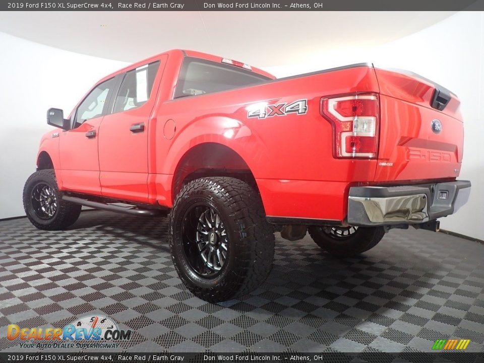 2019 Ford F150 XL SuperCrew 4x4 Race Red / Earth Gray Photo #11