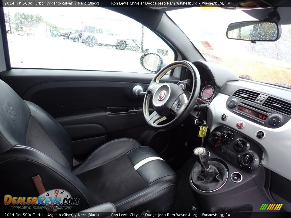 Front Seat of 2014 Fiat 500c Turbo Photo #12
