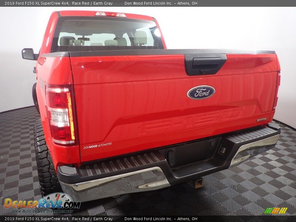 2019 Ford F150 XL SuperCrew 4x4 Race Red / Earth Gray Photo #13