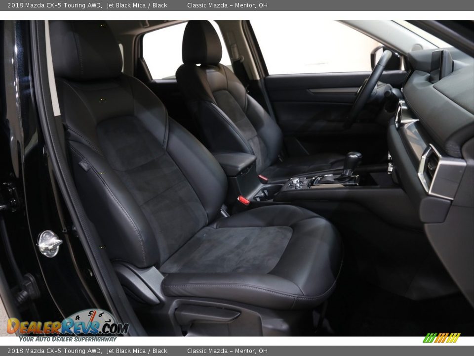2018 Mazda CX-5 Touring AWD Jet Black Mica / Black Photo #14
