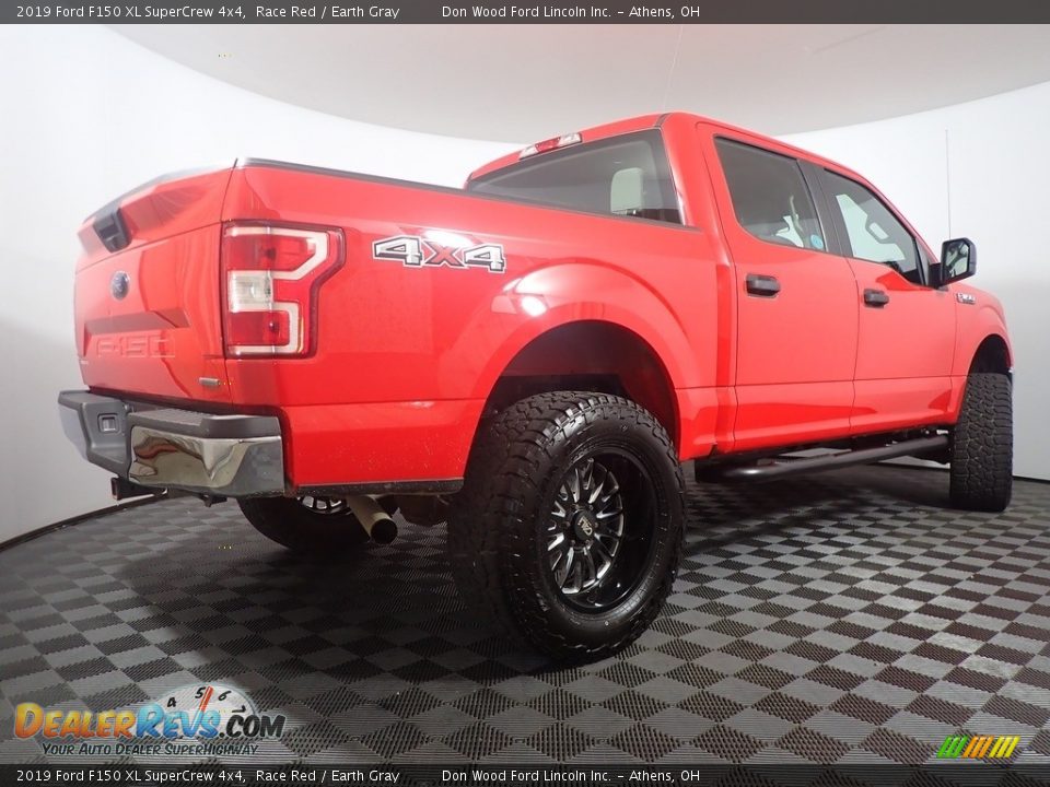 2019 Ford F150 XL SuperCrew 4x4 Race Red / Earth Gray Photo #15