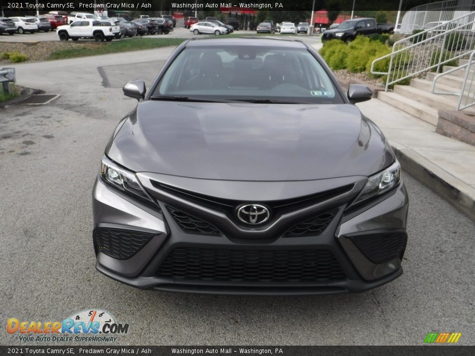 2021 Toyota Camry SE Predawn Gray Mica / Ash Photo #9