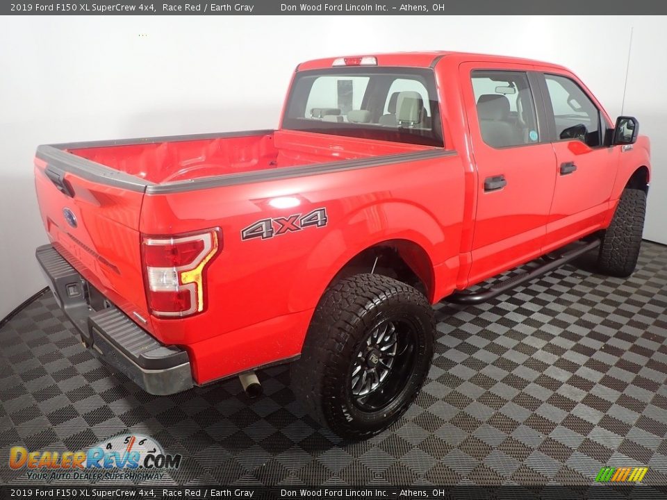 2019 Ford F150 XL SuperCrew 4x4 Race Red / Earth Gray Photo #16
