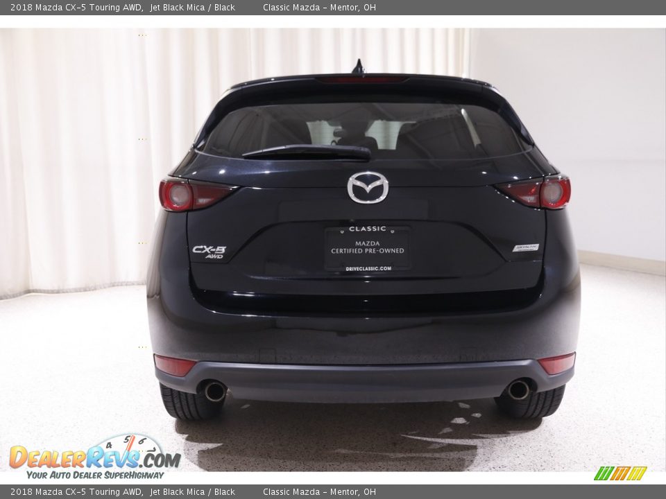 2018 Mazda CX-5 Touring AWD Jet Black Mica / Black Photo #17
