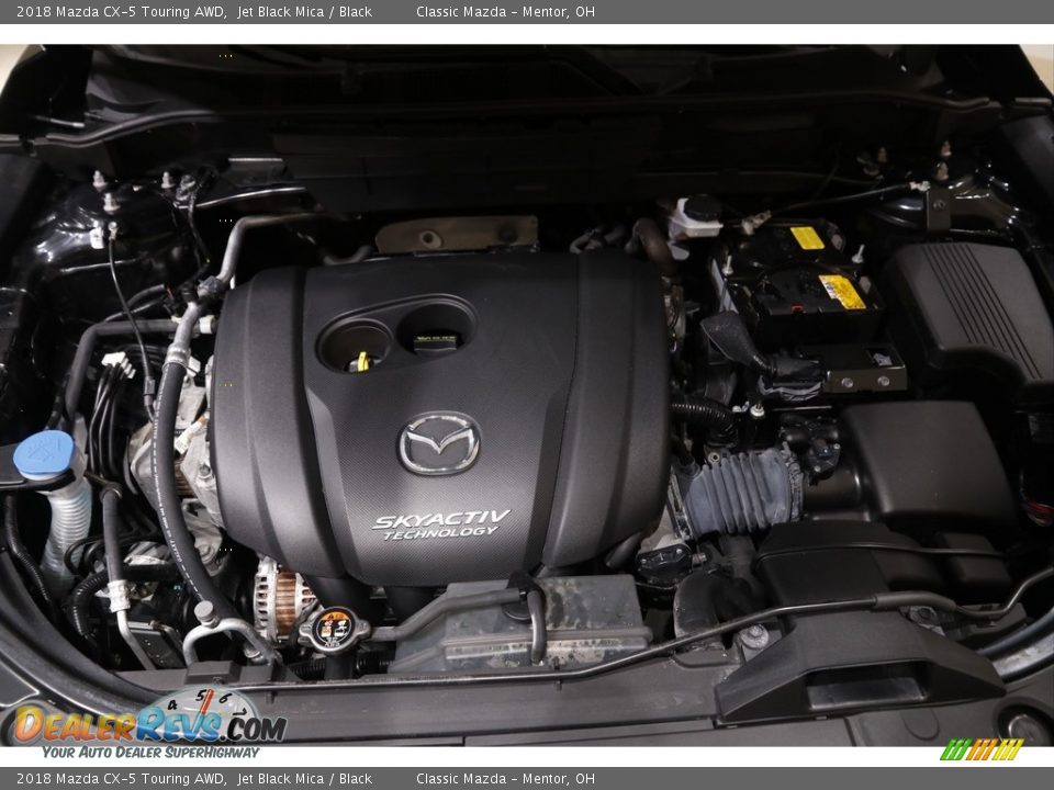 2018 Mazda CX-5 Touring AWD Jet Black Mica / Black Photo #18
