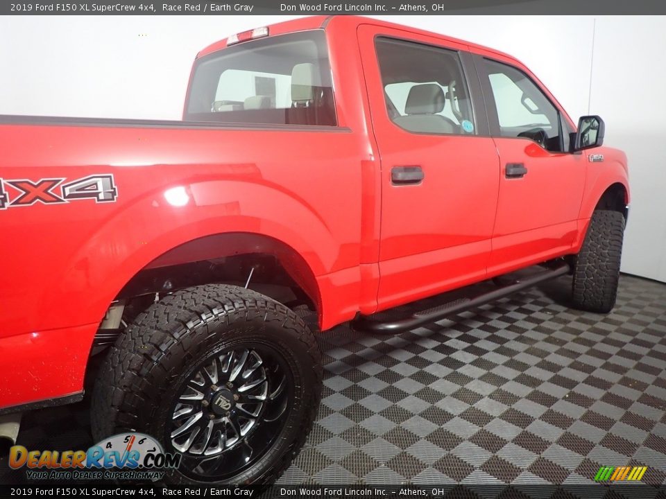 2019 Ford F150 XL SuperCrew 4x4 Race Red / Earth Gray Photo #18