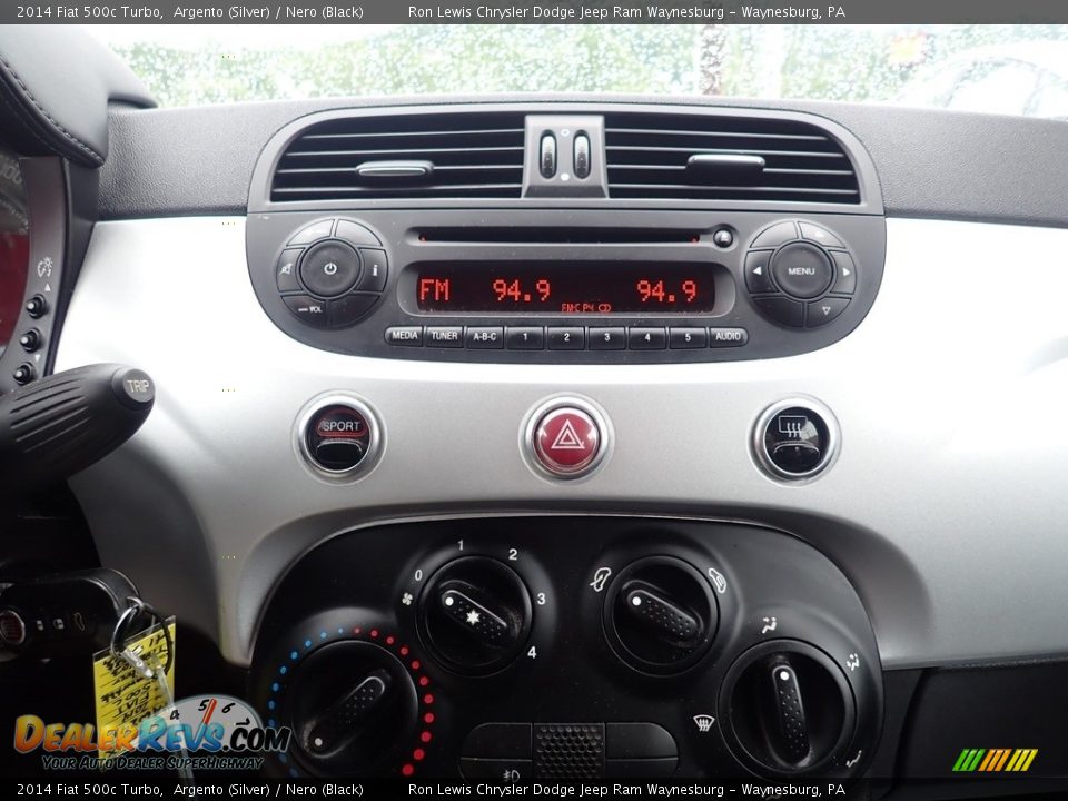 Controls of 2014 Fiat 500c Turbo Photo #18