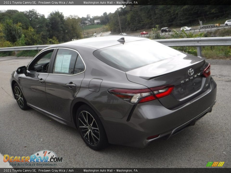 2021 Toyota Camry SE Predawn Gray Mica / Ash Photo #12