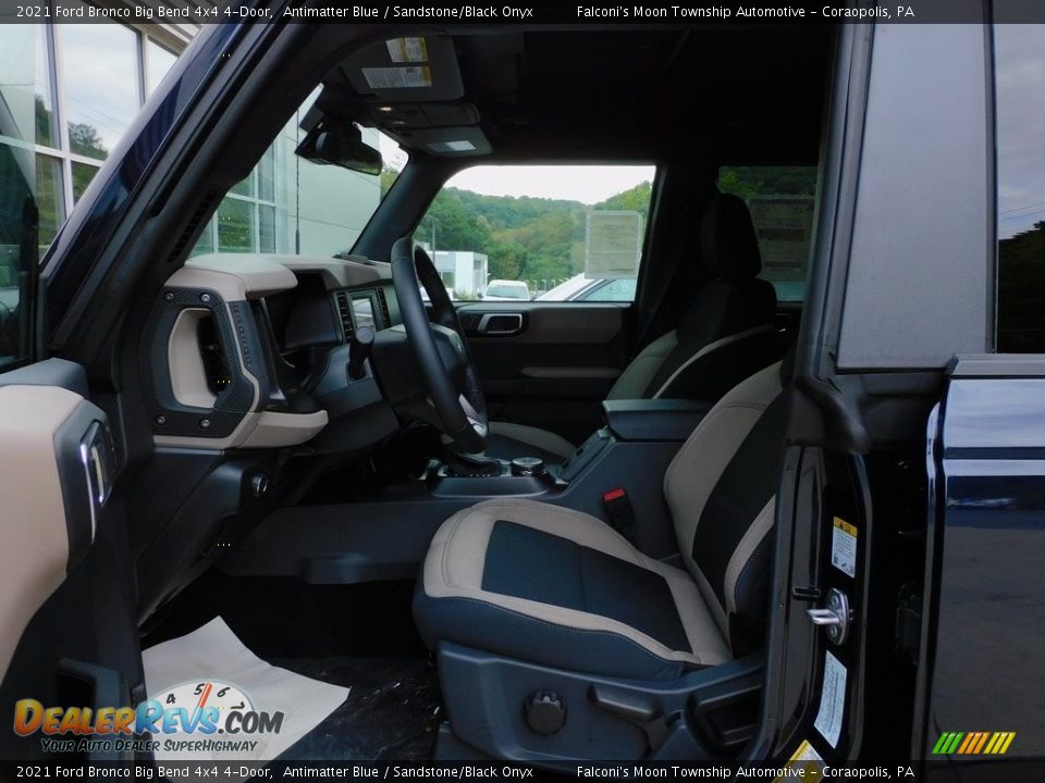 Front Seat of 2021 Ford Bronco Big Bend 4x4 4-Door Photo #11
