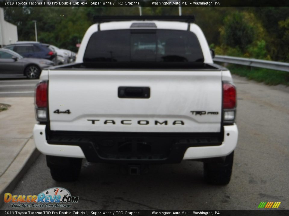 2019 Toyota Tacoma TRD Pro Double Cab 4x4 Super White / TRD Graphite Photo #18