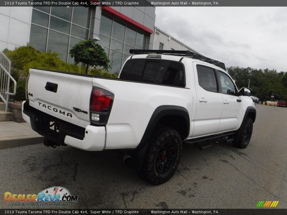 2019 Toyota Tacoma TRD Pro Double Cab 4x4 Super White / TRD Graphite Photo #22