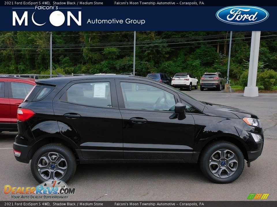 2021 Ford EcoSport S 4WD Shadow Black / Medium Stone Photo #1