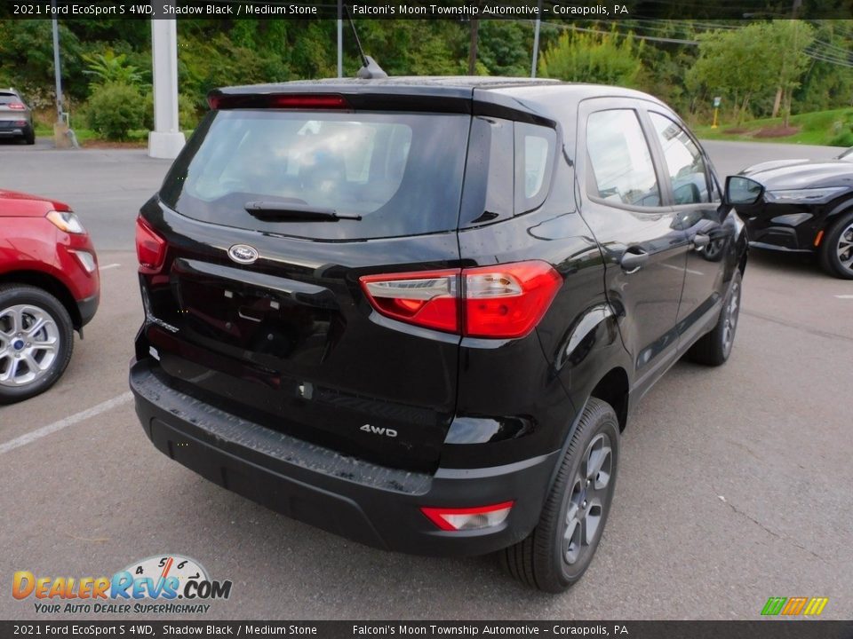 2021 Ford EcoSport S 4WD Shadow Black / Medium Stone Photo #2