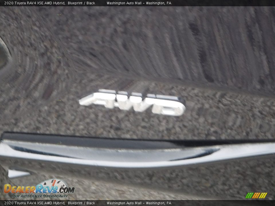 2020 Toyota RAV4 XSE AWD Hybrid Blueprint / Black Photo #3