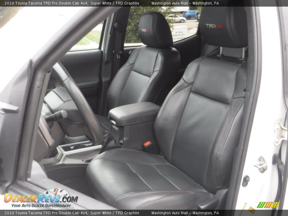 Front Seat of 2019 Toyota Tacoma TRD Pro Double Cab 4x4 Photo #27