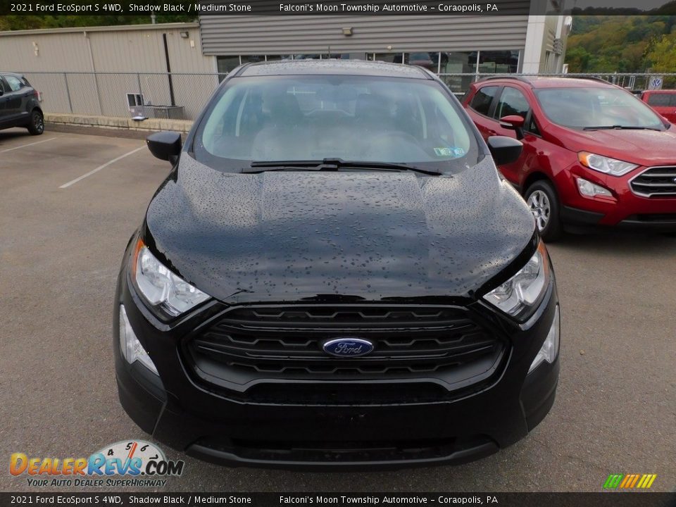 2021 Ford EcoSport S 4WD Shadow Black / Medium Stone Photo #7