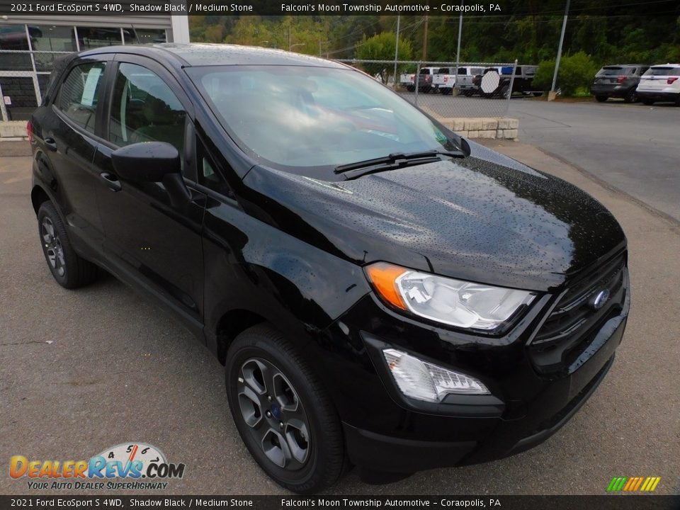 Front 3/4 View of 2021 Ford EcoSport S 4WD Photo #8