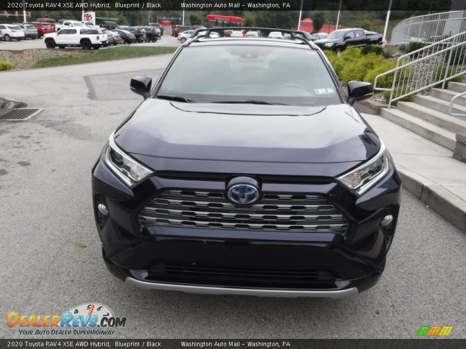 2020 Toyota RAV4 XSE AWD Hybrid Blueprint / Black Photo #12