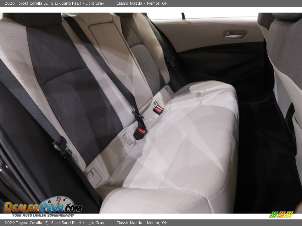 2020 Toyota Corolla LE Black Sand Pearl / Light Gray Photo #14