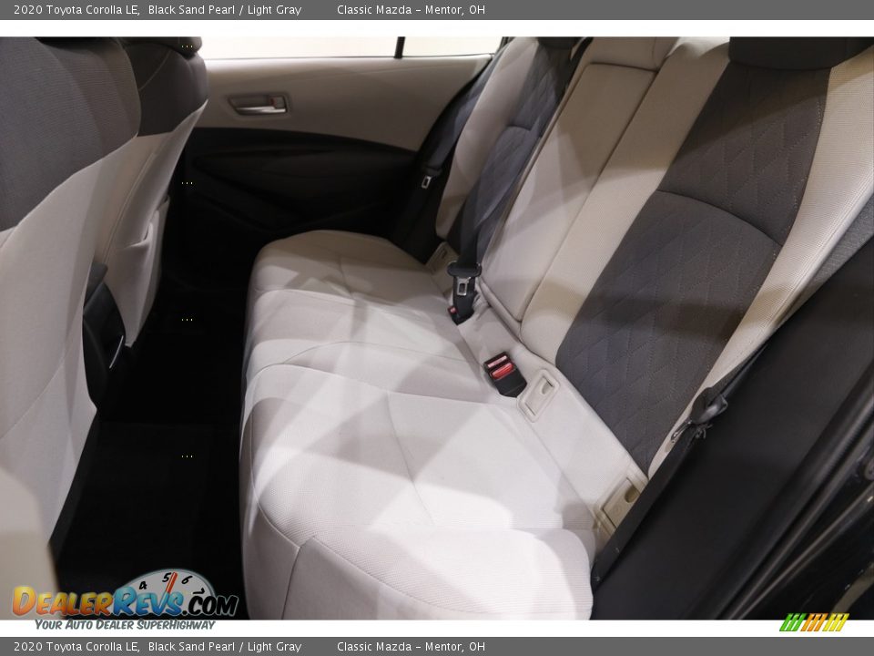 2020 Toyota Corolla LE Black Sand Pearl / Light Gray Photo #15