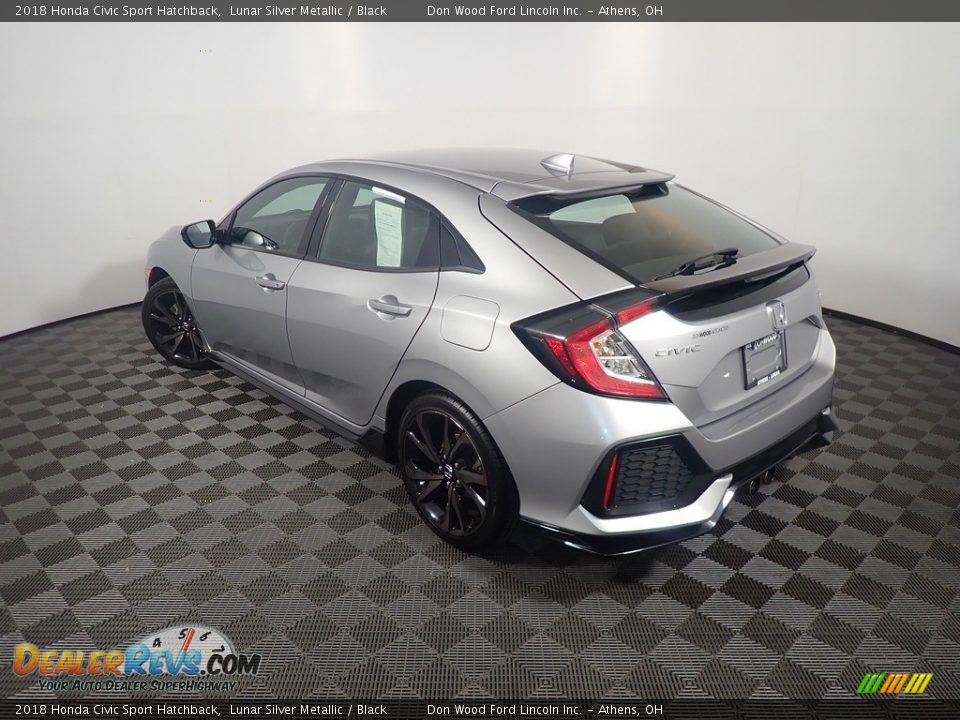 Lunar Silver Metallic 2018 Honda Civic Sport Hatchback Photo #12