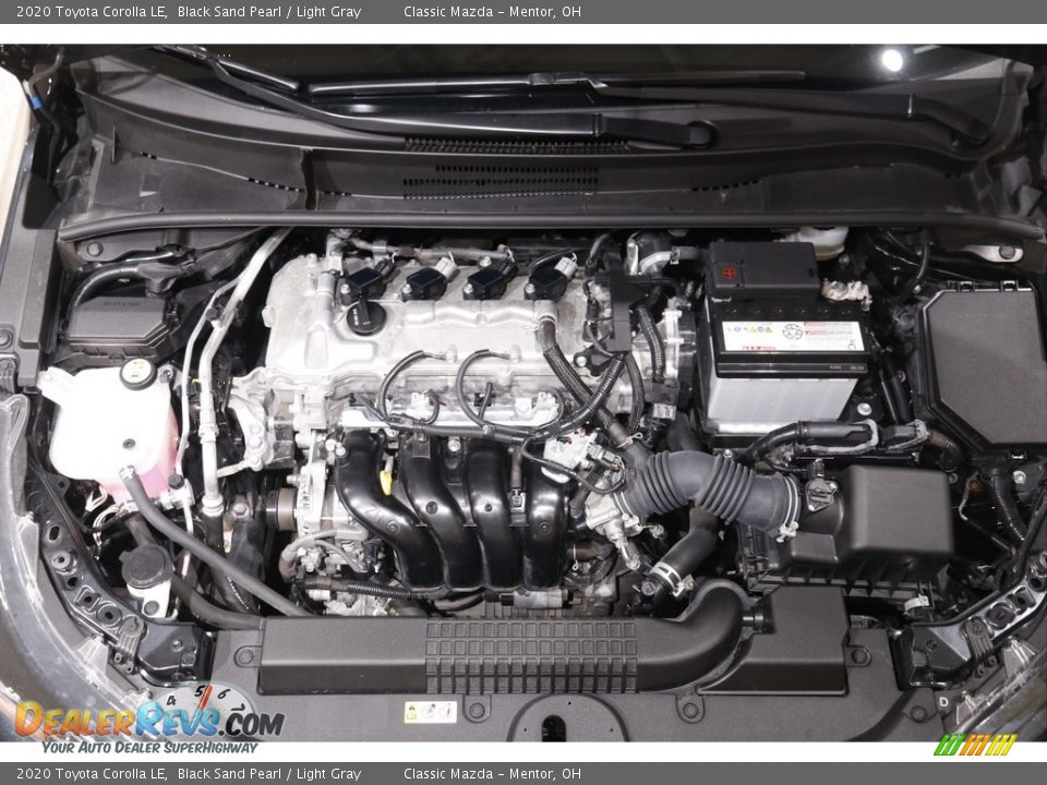 2020 Toyota Corolla LE Black Sand Pearl / Light Gray Photo #17