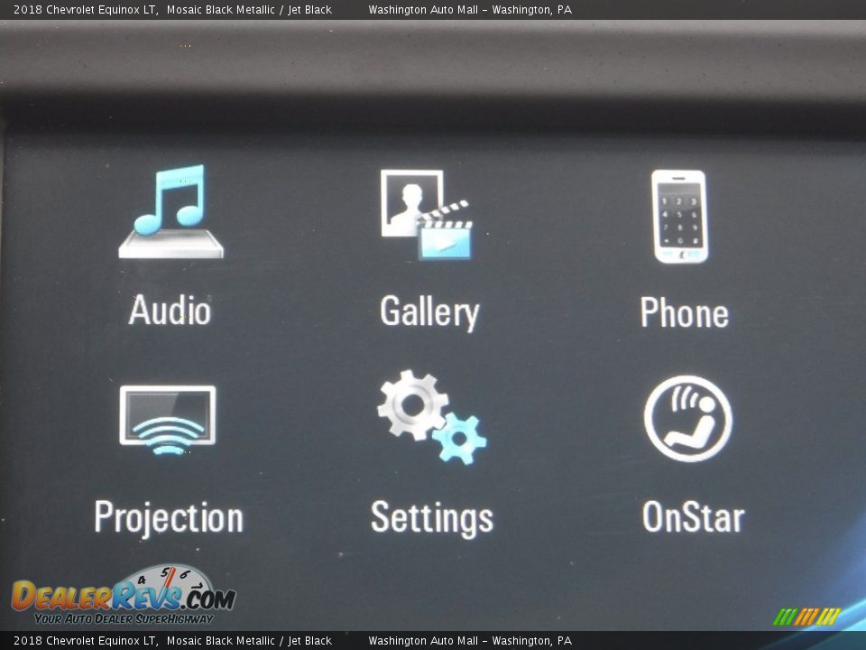 2018 Chevrolet Equinox LT Mosaic Black Metallic / Jet Black Photo #5