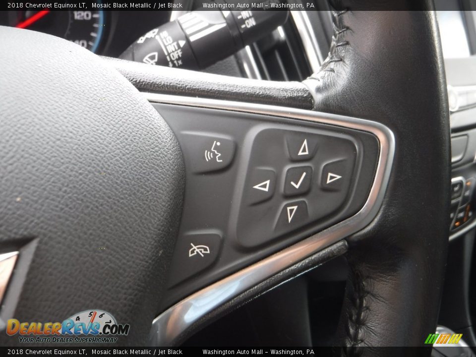 2018 Chevrolet Equinox LT Mosaic Black Metallic / Jet Black Photo #9