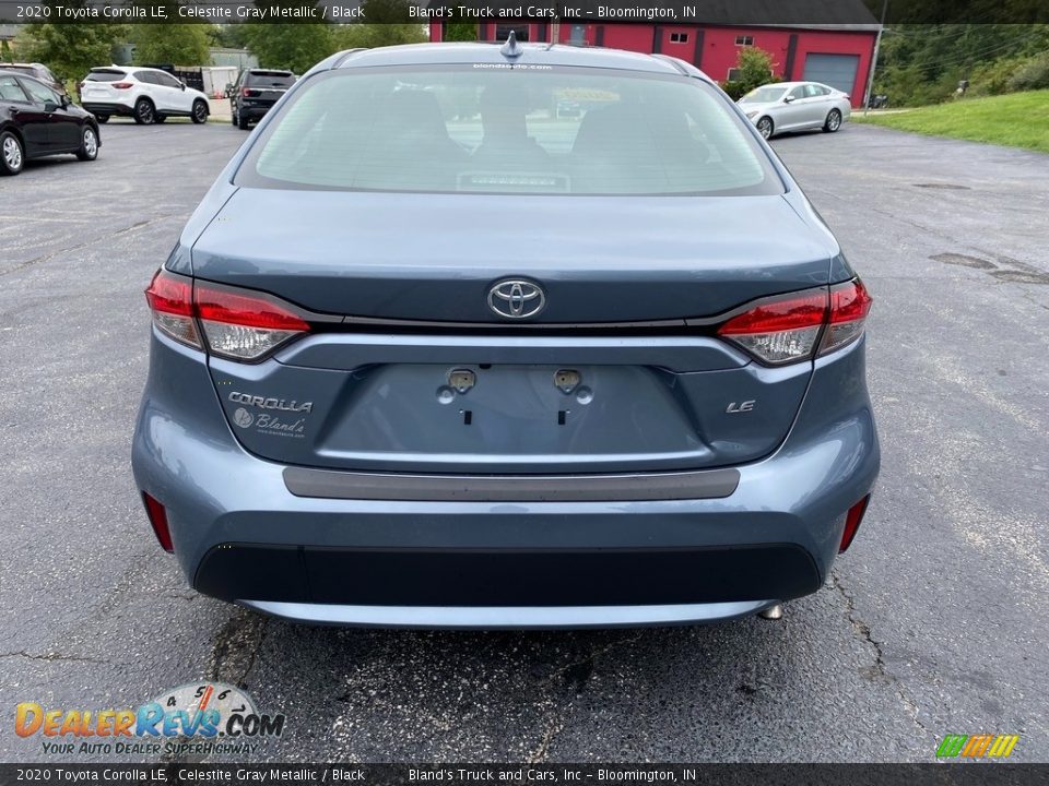 2020 Toyota Corolla LE Celestite Gray Metallic / Black Photo #7