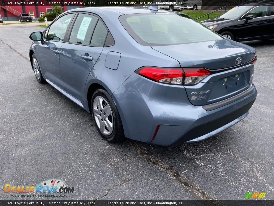 2020 Toyota Corolla LE Celestite Gray Metallic / Black Photo #8