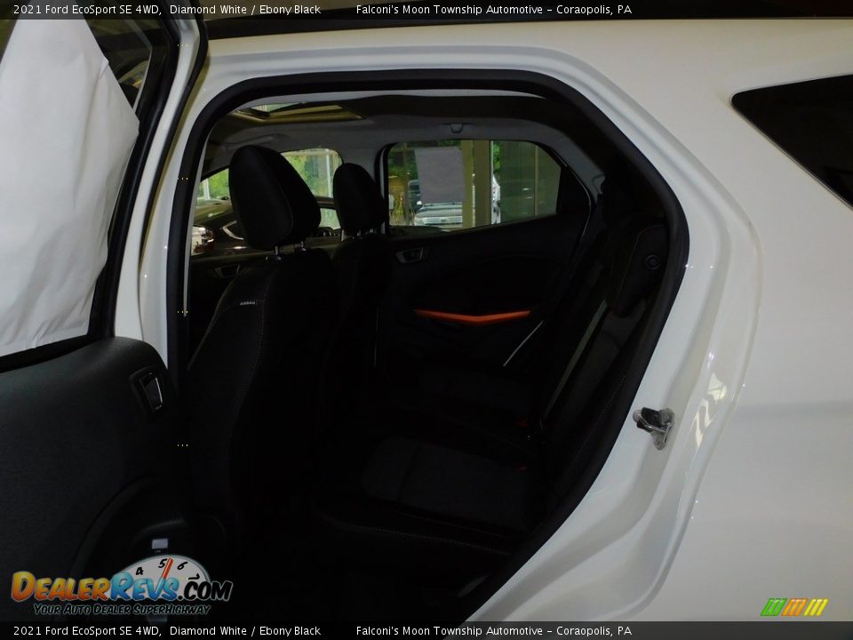 2021 Ford EcoSport SE 4WD Diamond White / Ebony Black Photo #12