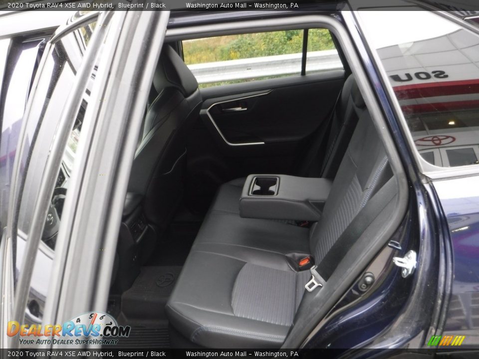 Rear Seat of 2020 Toyota RAV4 XSE AWD Hybrid Photo #32