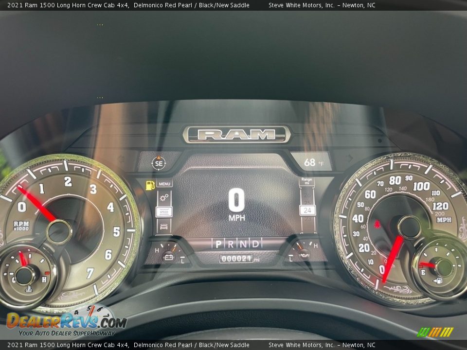 2021 Ram 1500 Long Horn Crew Cab 4x4 Gauges Photo #22