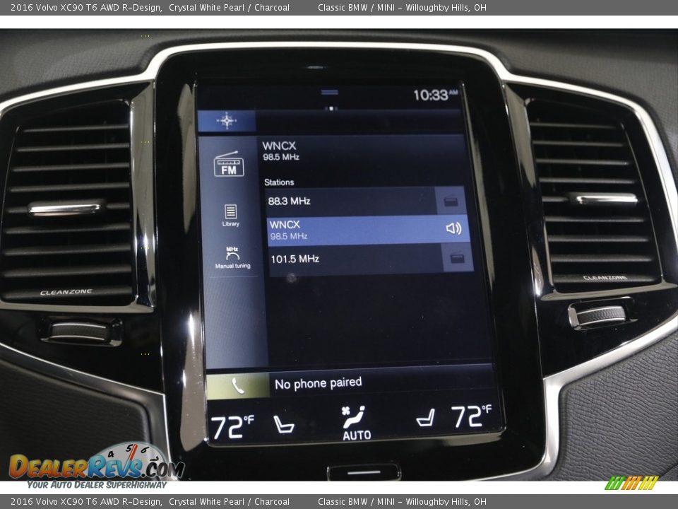 Controls of 2016 Volvo XC90 T6 AWD R-Design Photo #11