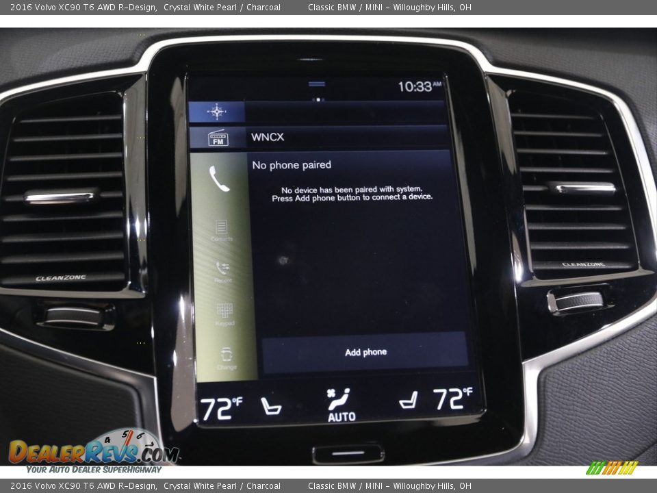 Controls of 2016 Volvo XC90 T6 AWD R-Design Photo #12