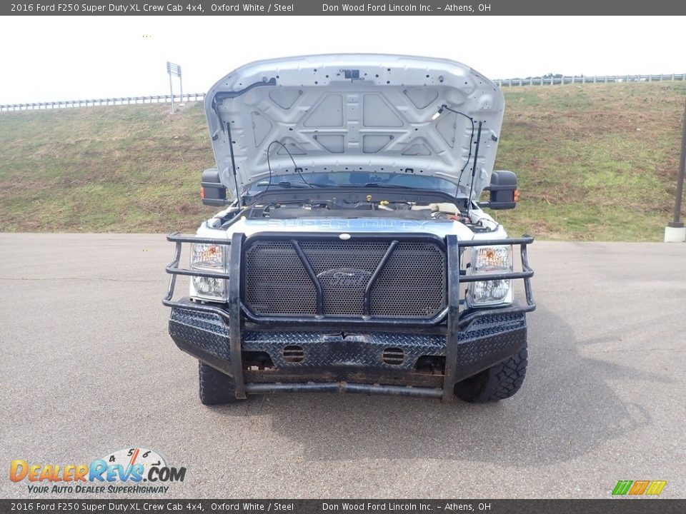 2016 Ford F250 Super Duty XL Crew Cab 4x4 Oxford White / Steel Photo #5