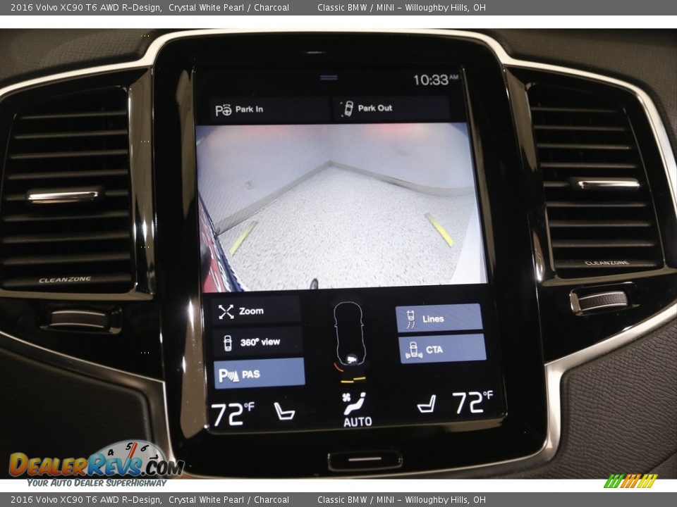 Controls of 2016 Volvo XC90 T6 AWD R-Design Photo #13