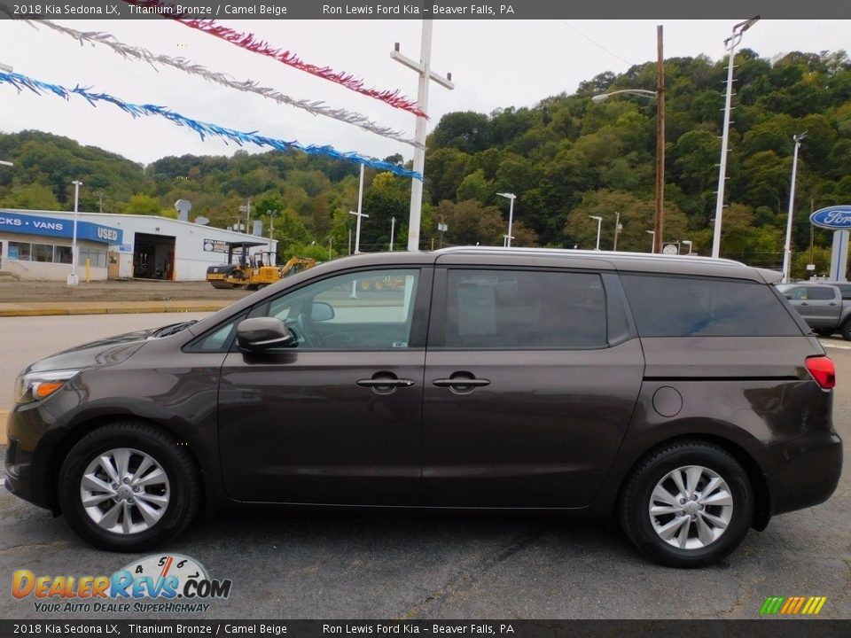 Titanium Bronze 2018 Kia Sedona LX Photo #5