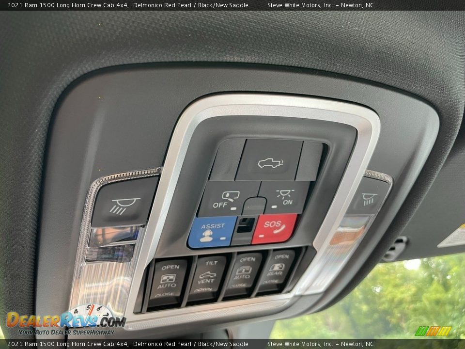 Controls of 2021 Ram 1500 Long Horn Crew Cab 4x4 Photo #32