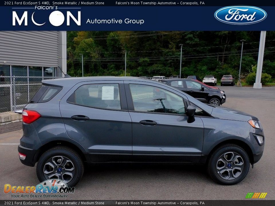 2021 Ford EcoSport S 4WD Smoke Metallic / Medium Stone Photo #1