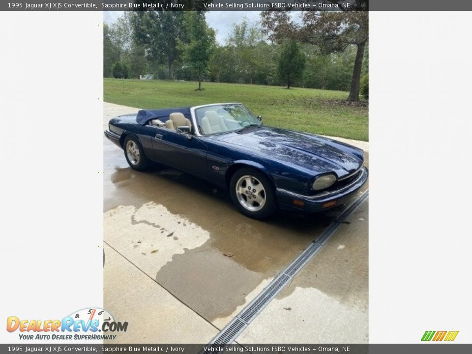 Front 3/4 View of 1995 Jaguar XJ XJS Convertible Photo #1